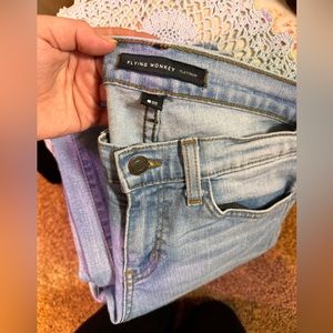 Flying monkey light wash pants
